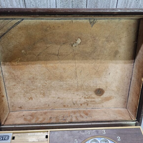 Vintage Deco-Tel Boxed Rotary Phone GTE Executive Desk Telephone - Not Tested - Picture 3 of 12